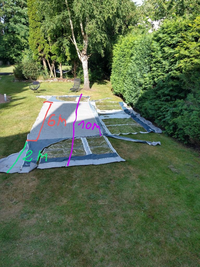 Auvents pour caravane Adria pour mobil-home isabella zenit, Enlèvement, Utilisé, Isabella