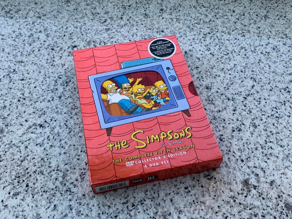 Coffret DVD Les Simpsons saison 5, Enlèvement ou Envoi, Comme neuf