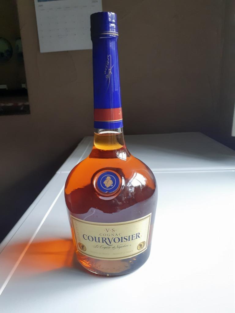 cognac Courvoisier de Napoleon-VS-1 liter, Collections, Enlèvement