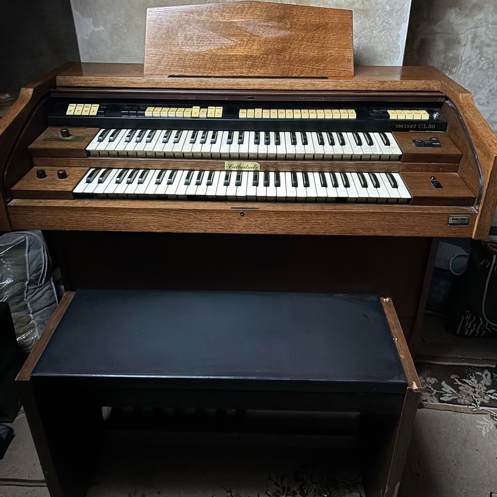 Viscount CL30 „Cathedral” orgel, Ophalen, Zo goed als nieuw, 2 klavieren, Orgel
