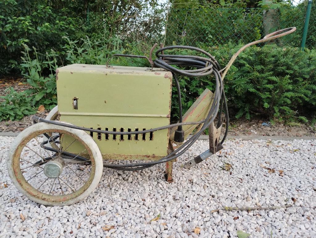 Lasapparaat Torpedo met transportkarretje, Doe-het-zelf en Bouw, Ophalen, Gebruikt, Elektroden