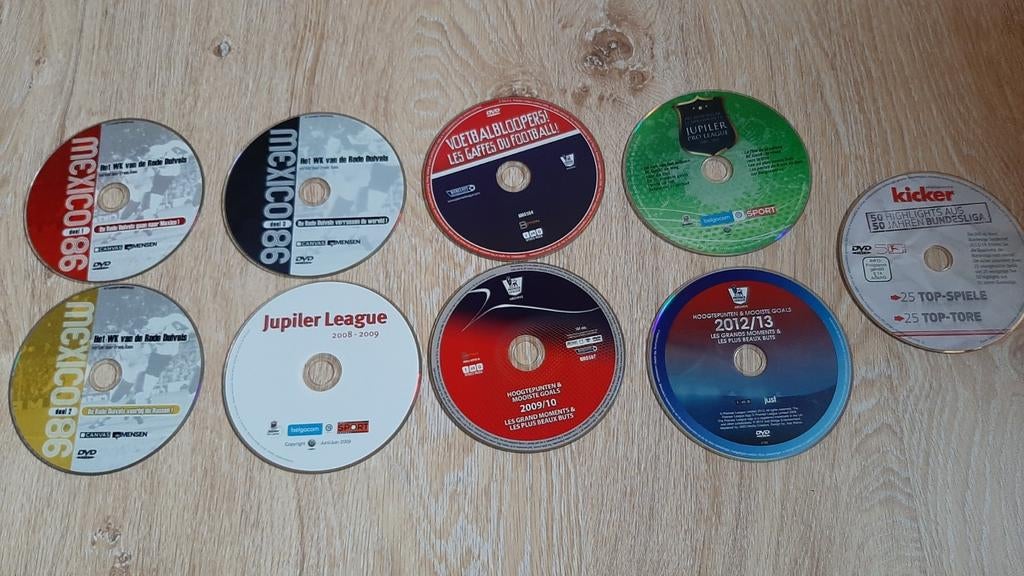 Sport dvd's gratis af te halen., Ophalen