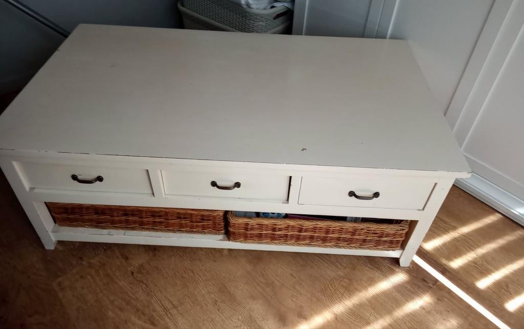 Landelijke salontafel, Ophalen