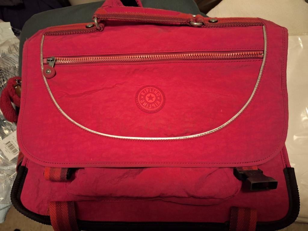 Kipling boekentas, Ophalen of Verzenden, Gebruikt