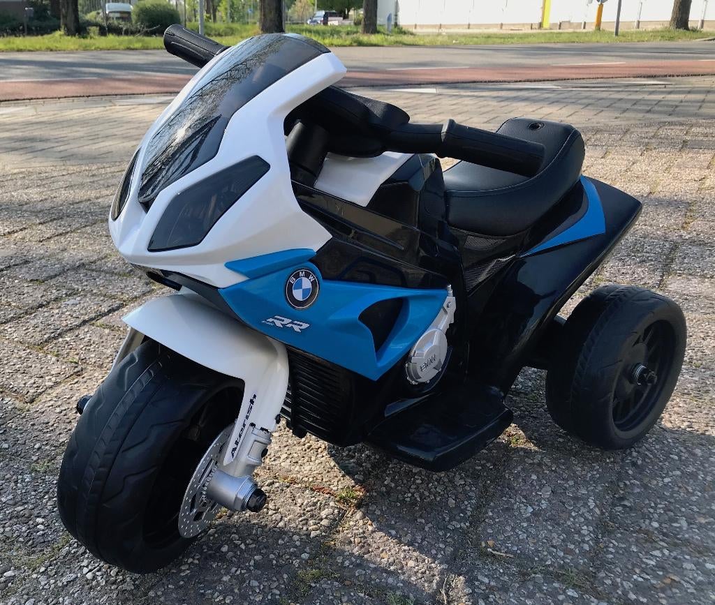 Elektrische kinder BMW S1000RR 6V Kinder motor blauw, Enlèvement ou Envoi, Neuf