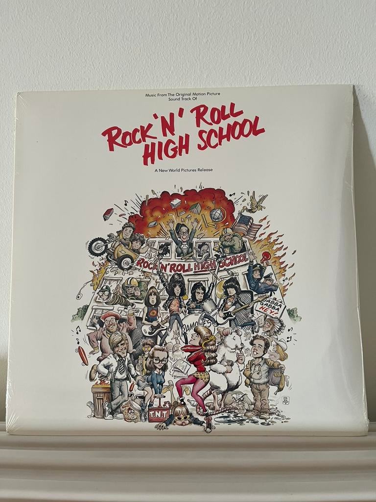 LP Rock ‘N’ Roll High School (Ramones) Sealed, Ophalen of Verzenden, Zo goed als nieuw