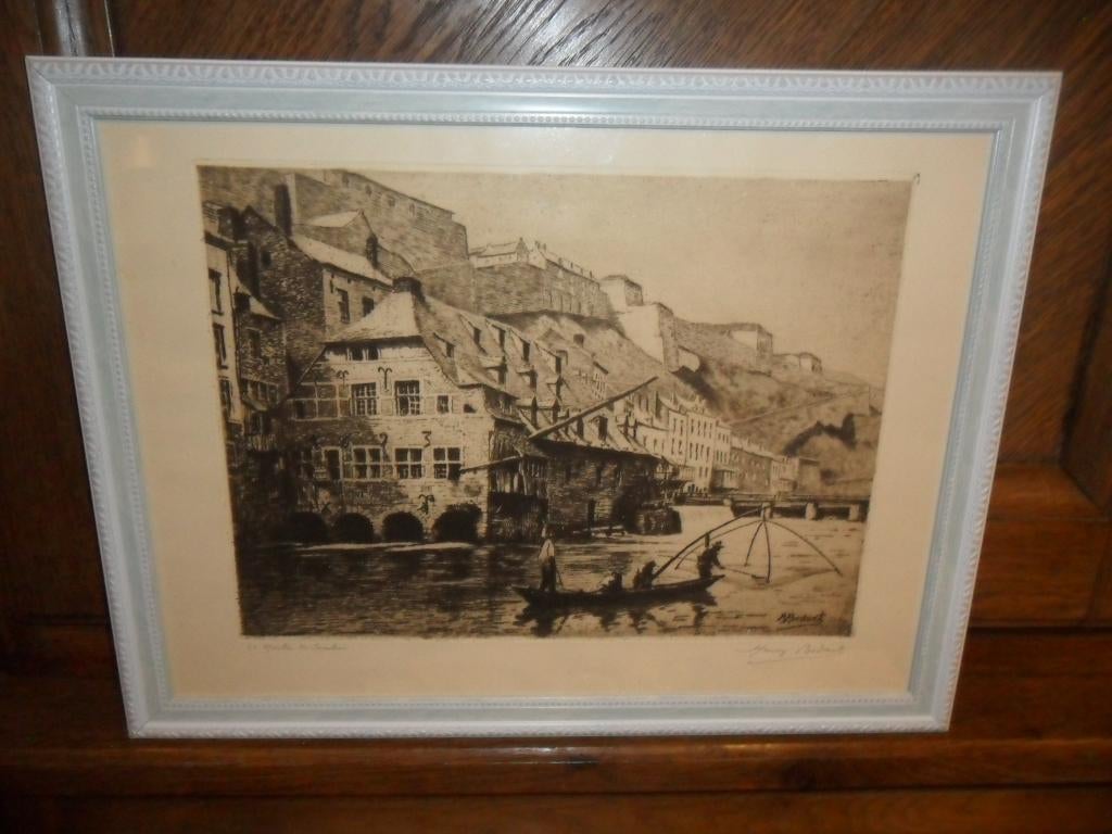 Ets van Henry Bodart (Namen 1874 - 1940 Jambes), Ophalen of Verzenden