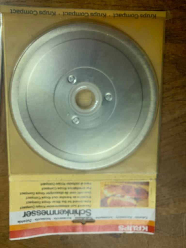 Nieuw Messen van Krups machine, Huis en Inrichting, Ophalen of Verzenden, Zo goed als nieuw