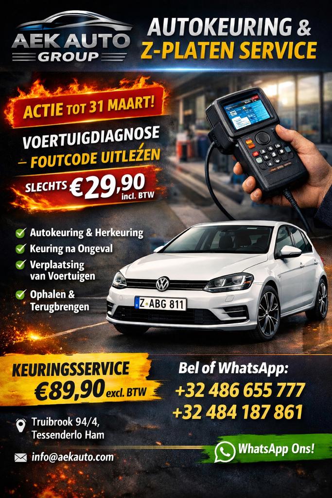 Autokeuring & Z-Platen Service, Garantie, Overige werkzaamheden
