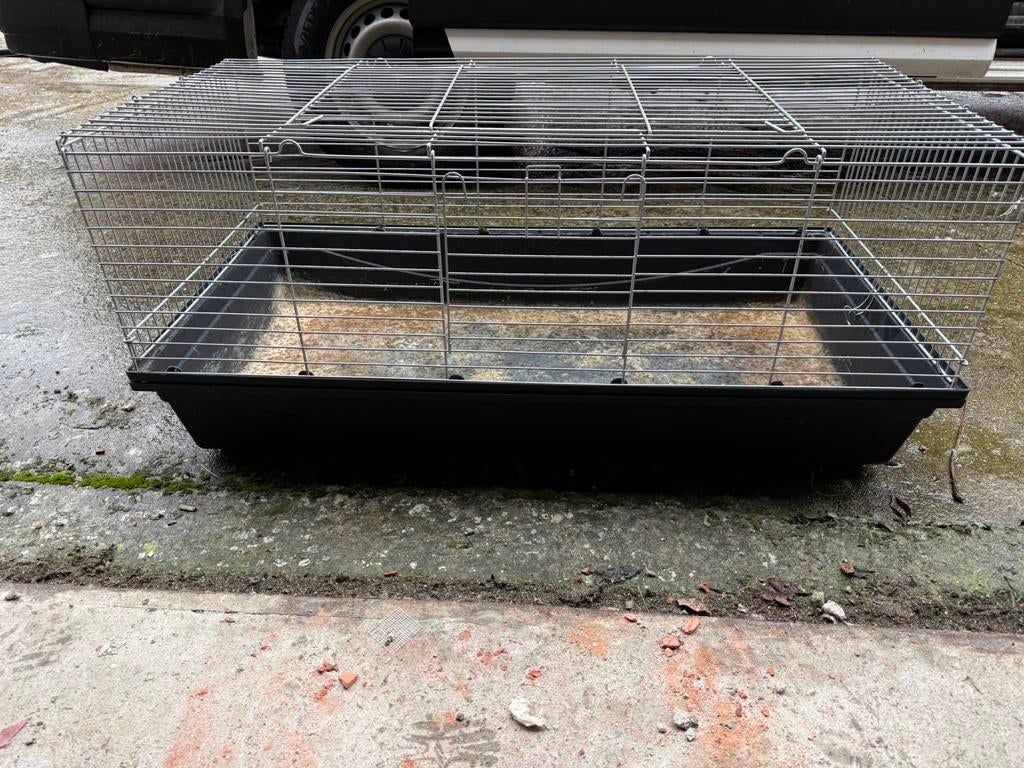 Cage à lapin 120x60, Animaux & Accessoires, Enlèvement, Comme neuf, Niche