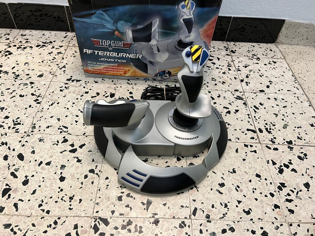 Joystick Thrustmaster Afterburner Top Gun USB + boite, Enlèvement ou Envoi, Utilisé, Thrustmaster