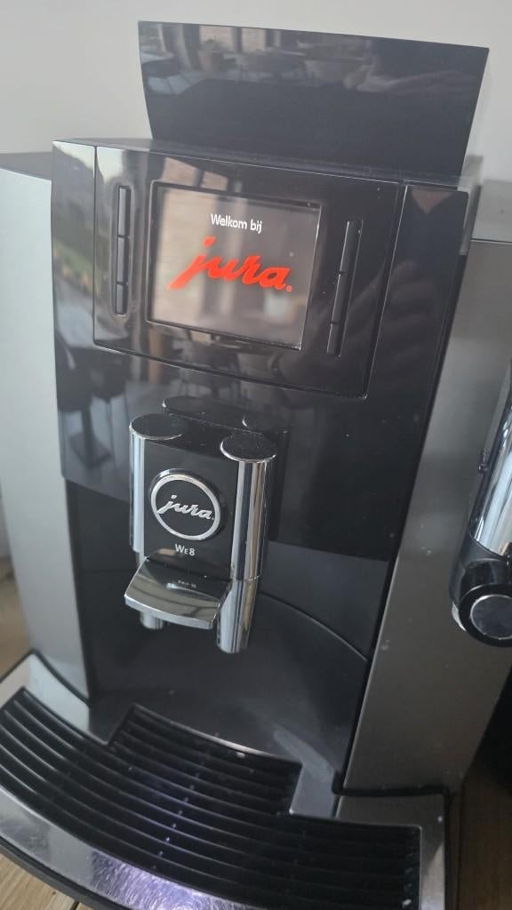 Jura WE8 Inox foncé, Electroménager, Réservoir d'eau amovible, Enlèvement ou Envoi, Café en grains, Cafetière