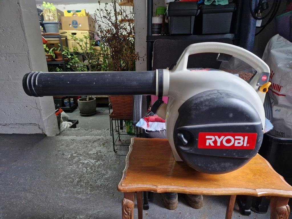 Souffleur de feuilles thermique essence Ryobi 30cc PBV-30, Porté à la main, Enlèvement, Utilisé, Ryobi