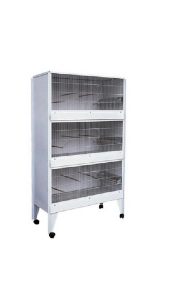 Voliere/kweekkooi/broedkooi voor vogels, Enlèvement, Comme neuf, Métal, Cage d'élevage