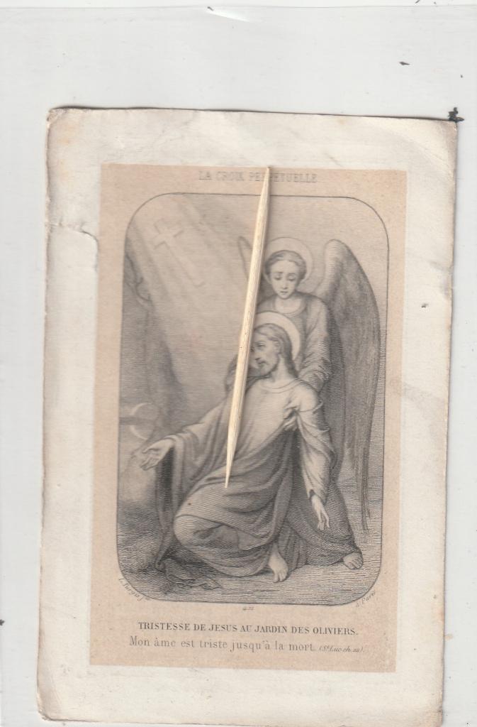 Bidprentje Adel, Verzenden, Bidprentje