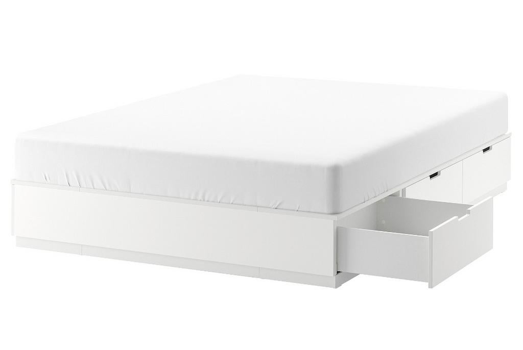 Lit ikea nordli 140x200, Enlèvement, 200 cm, 140 cm, Comme neuf