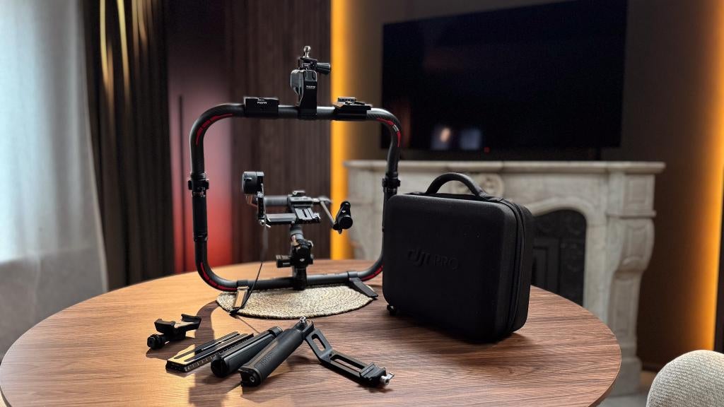 DJI RS 3 Pro Combo + Tilta TGA-ARG geavanceerde ringgreep, Ophalen, Zo goed als nieuw