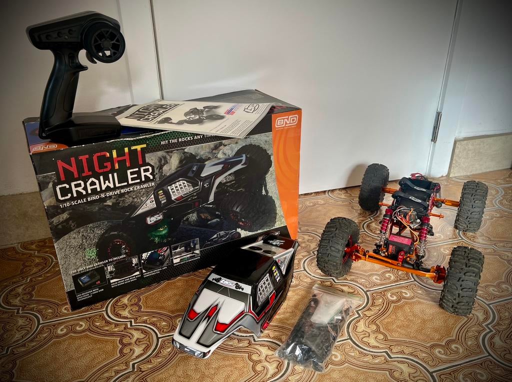 Losi Night Crawler rc 1/10, Échelle 1:10, Enlèvement ou Envoi, Voiture off road, Comme neuf