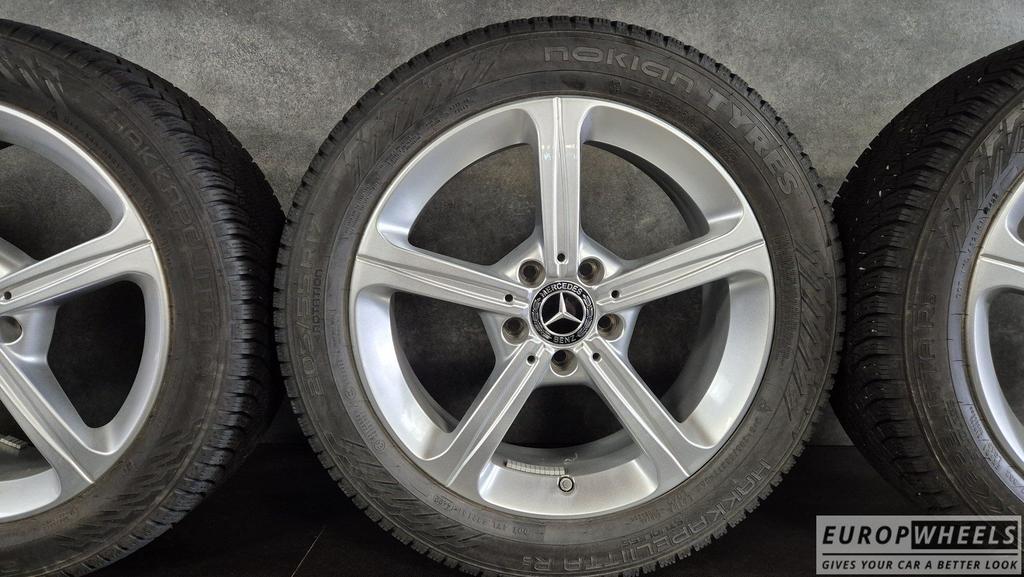 17 inch Mercedes A B CLA Klasse W247 W177 Winterbanden, Gebruikt, -, -, Banden en Velgen