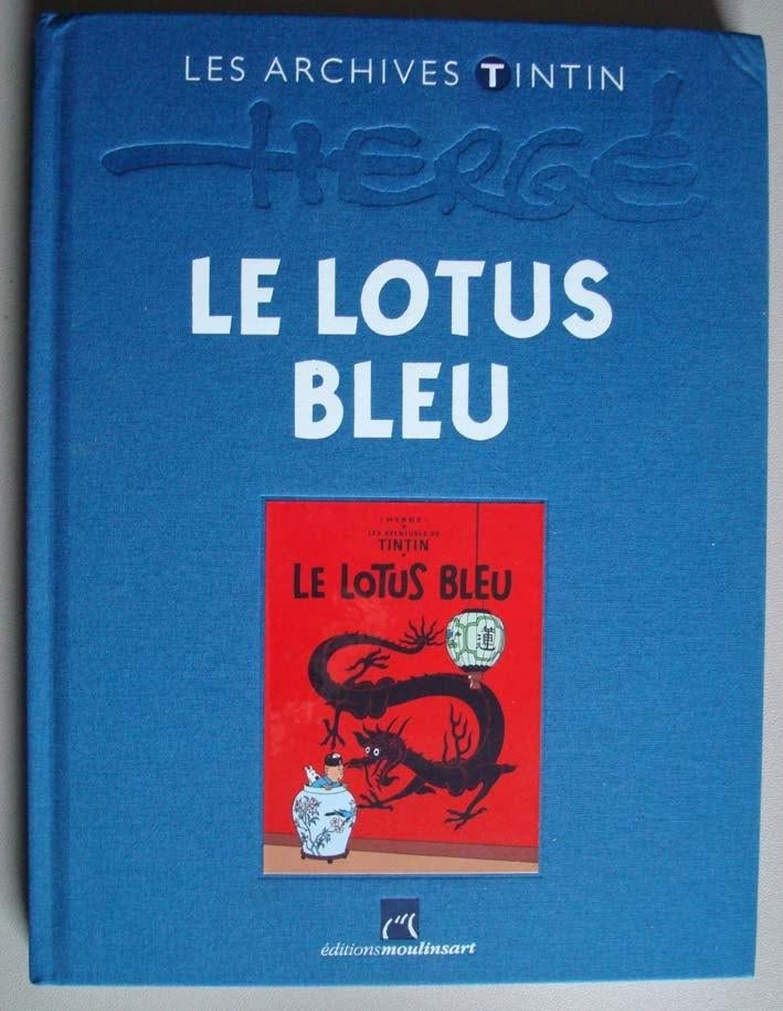 TINTIN LE LOTUS BLEU EDITION DE LUXE, Livres, BD, Enlèvement ou Envoi, Comme neuf, Hergé