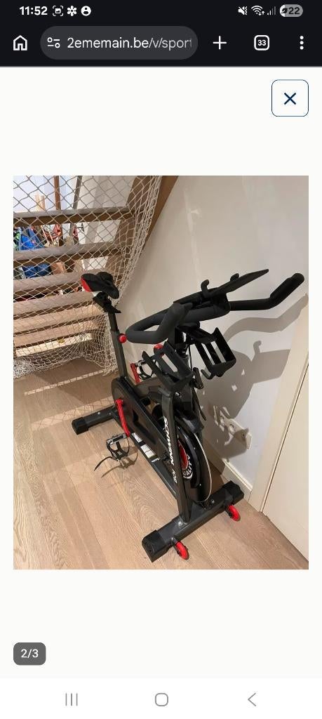 Elliptische trainer van Schwinn, Sport en Fitness, Ophalen, Benen, Zo goed als nieuw, Crosstrainer