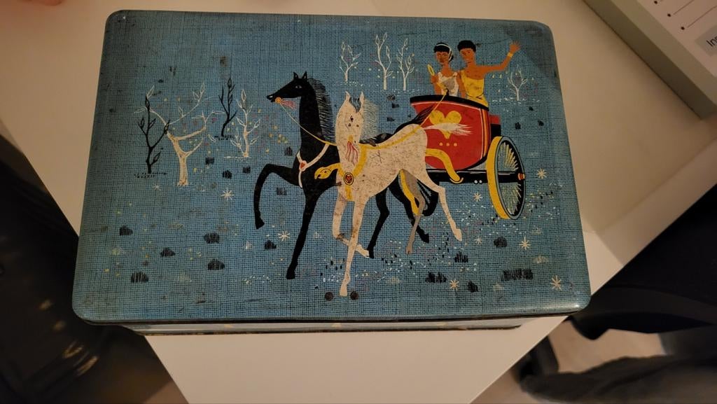 Boîte à biscuits au chocolat Jacques, Antiquités & Art, Enlèvement