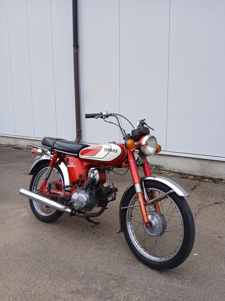 Yamaha YB100 - 1973, Motos, Tourisme, Jusqu'à 11 kW, 1 cylindre