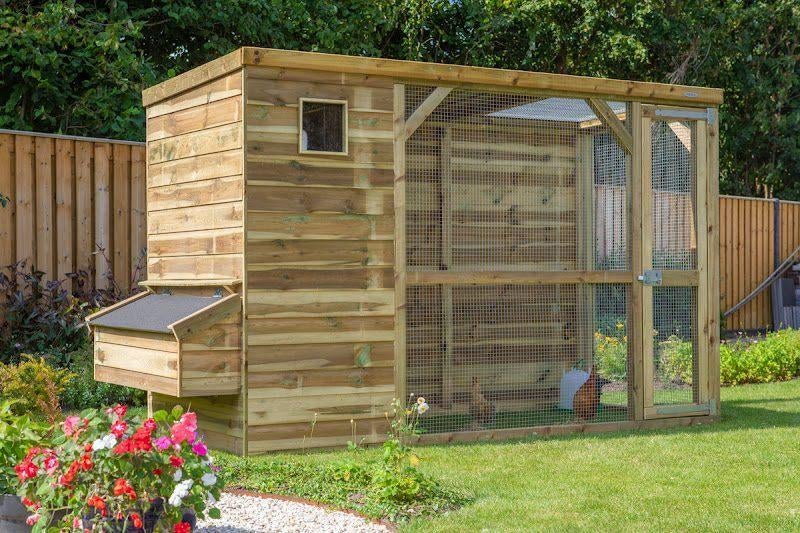 Kippenhok Toon links, Dieren en Toebehoren, Ophalen of Verzenden, Nieuw, Kippenhok of Kippenren