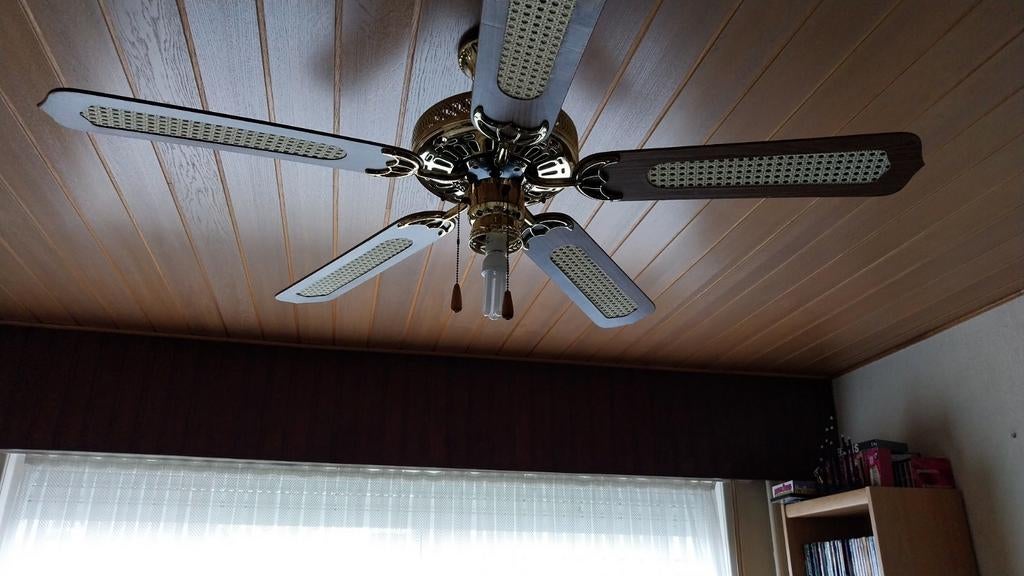 Hanglamp met ventilator, Elektronische apparatuur, Ventilatoren, Ophalen