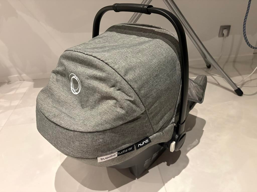 Bugaboo turtle air by Nuna, Enfants & Bébés, Sièges auto, Comme neuf, Enlèvement ou Envoi