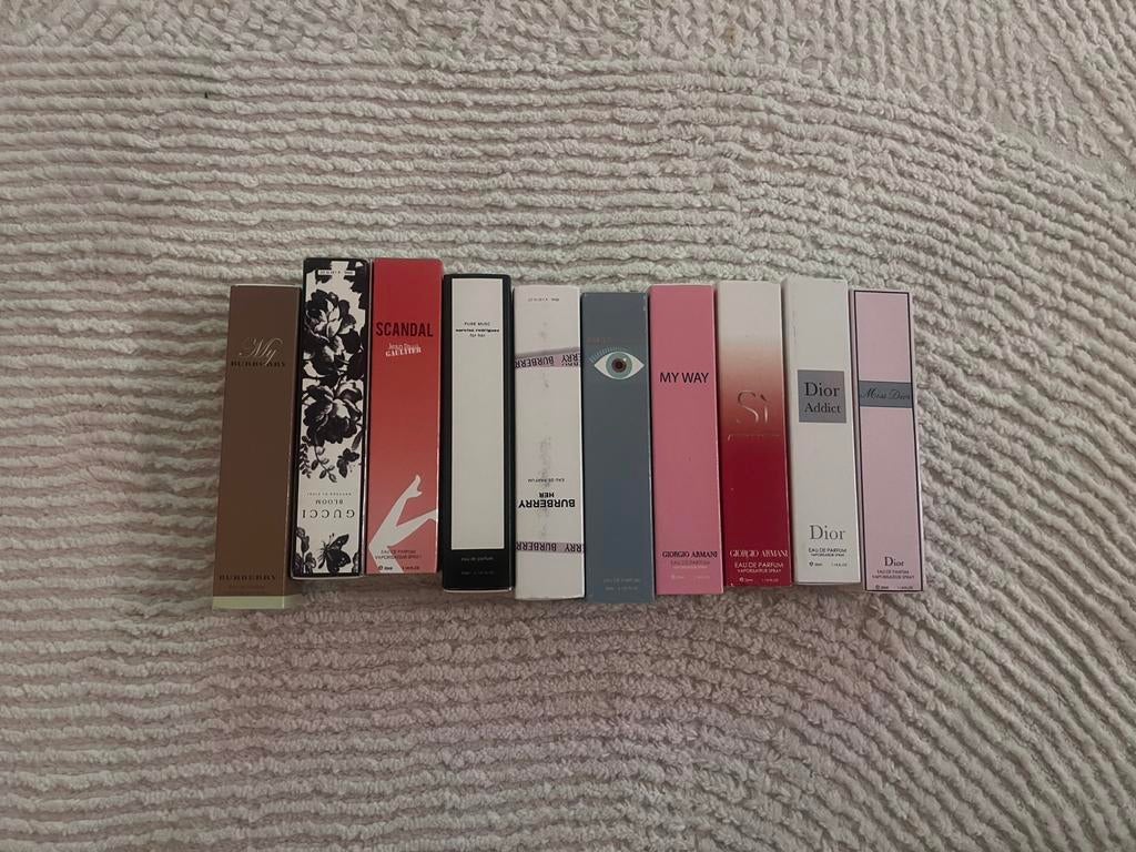 Parfum de poche en lot (femme/homme), Enlèvement, Comme neuf