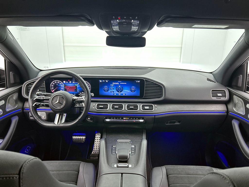 Mercedes-Benz GLE-Klasse 350 DE 4MATIC AMG Line | Trekhaak |, Auto's, Mercedes-Benz, Stof, Gebruikt, GLE, Zwart