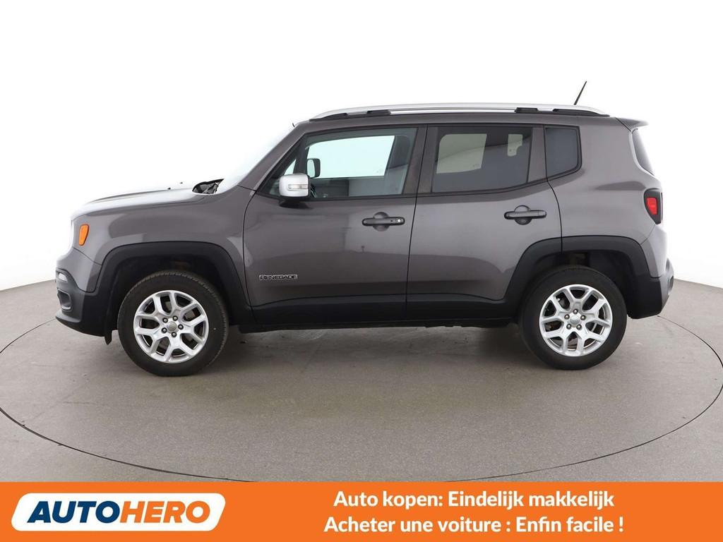 Jeep Renegade 2.0 M-Jet Limited Adventure Edition 4WD, Autos, Cuir, Argent ou Gris, Achat, Noir