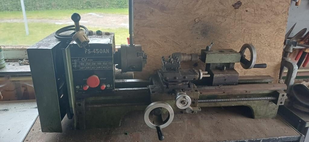 Metaal draaibank, Ophalen, Zo goed als nieuw, Metaaldraaibank, Minder dan 500 mm