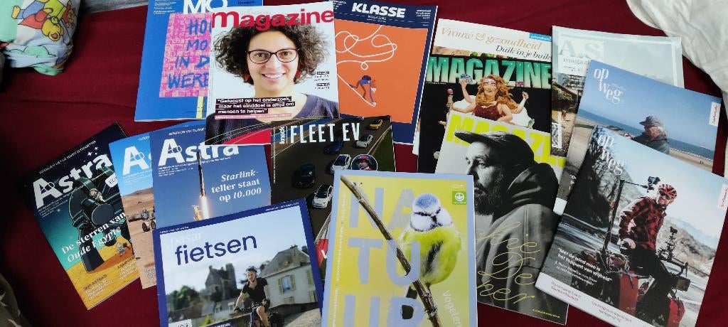 Magazines - verschillende tijdschriften, Boeken, Tijdschriften en Kranten, Ophalen, Zo goed als nieuw, Overige typen