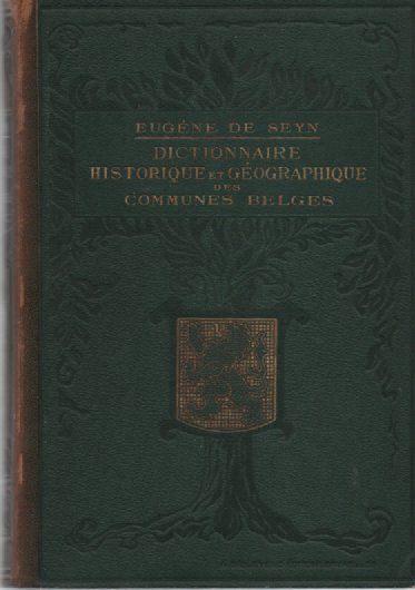 Historisc & geografisch woordenboek van Belgische gemeenten, Boeken, Geschiedenis | Nationaal, Ophalen of Verzenden, Zo goed als nieuw
