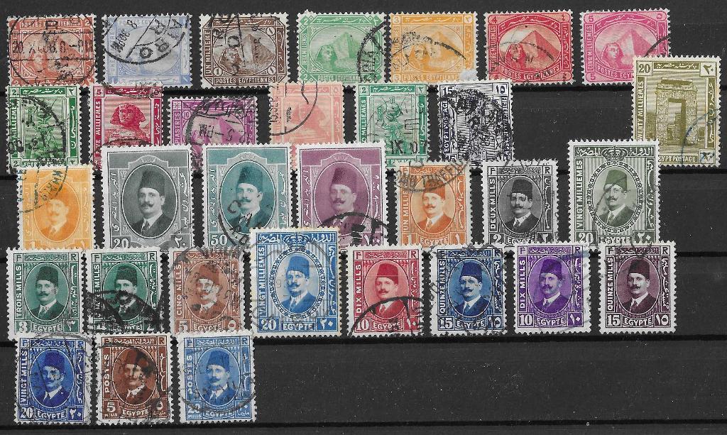 Egypte - zeer oude postzegels, Verzenden, Egypte