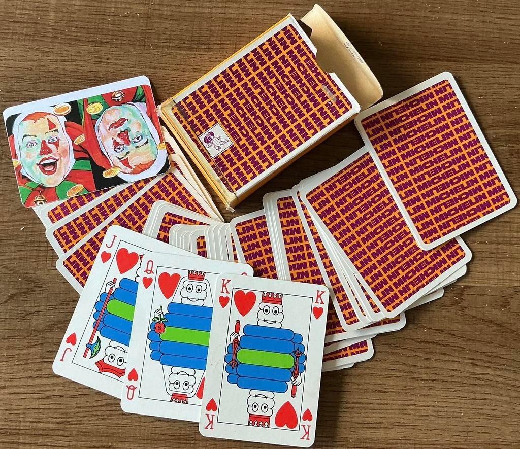 Ancien jeu de cartes MICHELIN, Collections, Enlèvement ou Envoi, Comme neuf, Carte(s) à jouer