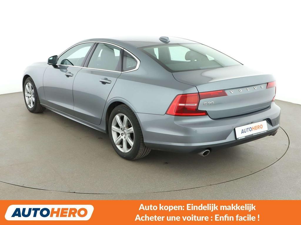 Volvo S90 2.0 D4 Momentum (année de construction 2019), Autos, Volvo, Cuir, Argent ou Gris, Achat, Automatique