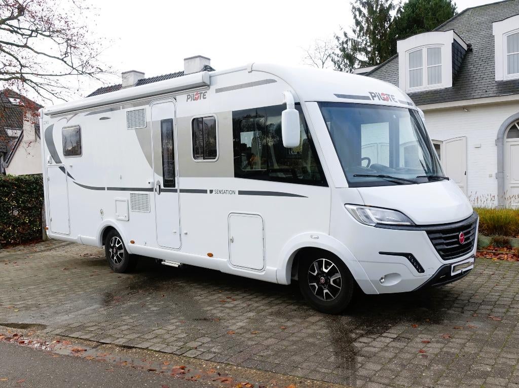 Pilote Sensation G740C Integraal / Automaat /150 PK Euro 6, Caravans en Kamperen, Ringverwarming, Pilote, Bedrijf, Diesel