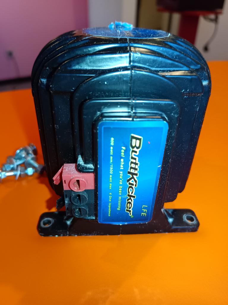 Butt kicker Home cinema, 70 watt of meer, Ophalen, Overige merken, Gebruikt