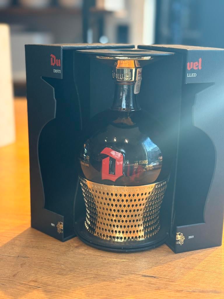 Duvel Distilled 10 Years – Moscatel Casks – Nr. 5577 – Nieuw, Verzamelen, Biermerken, Nieuw, Duvel, Ophalen