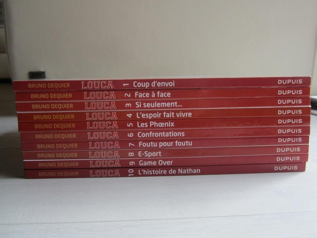 Louca - T1 ==> T10, complet - 50,00Eur, Livres, Série complète ou Série, Enlèvement ou Envoi, Comme neuf, Bruno Dequier
