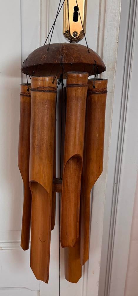 Carrillon à vent de Bali, Tuin en Terras, Tuinwanddecoratie, Ophalen, Zo goed als nieuw