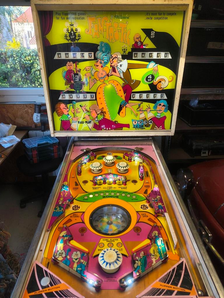 Flipper williams Fan-Tas-Tic, Verzamelen, Automaten | Flipperkasten, Williams