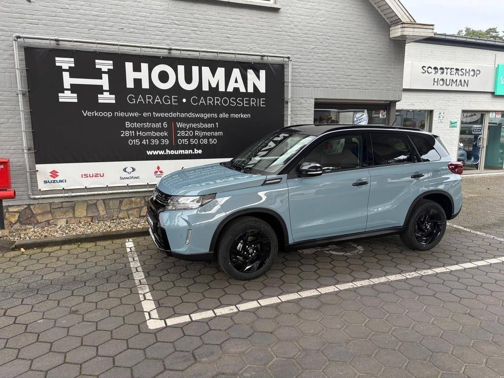 Suzuki Vitara 1.4 2WD Tsuki Manueel, Auto's, Suzuki, Parkeersensor, Blauw, Leder en Stof, Nieuw