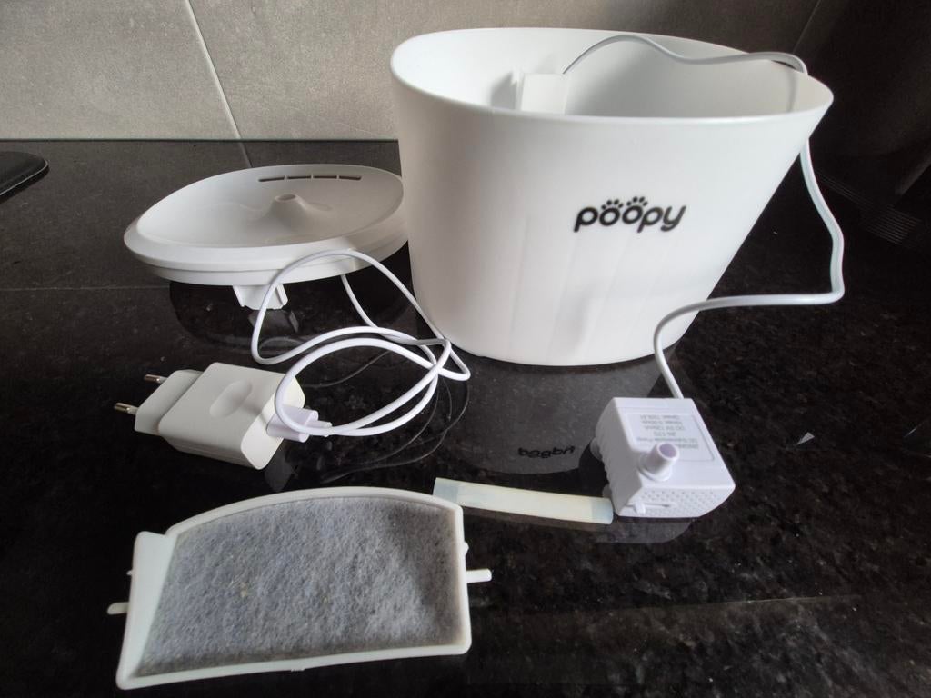 Drinkfontein Poopy voor kat, Dieren en Toebehoren, Ophalen
