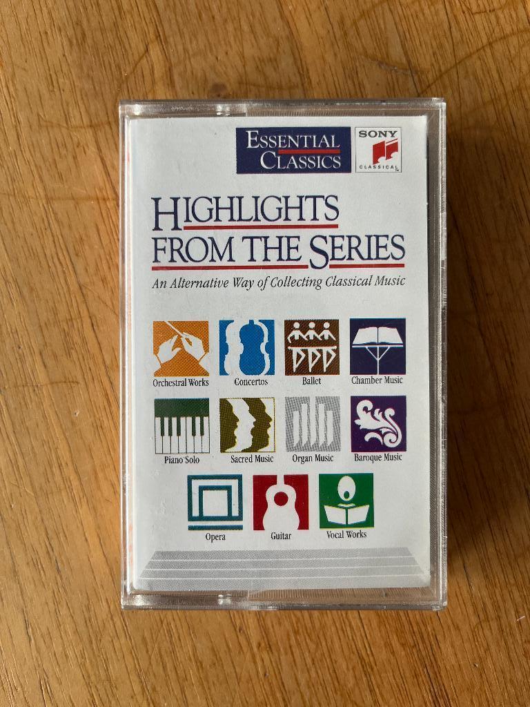 cassette Highlights from the series, Cd's en Dvd's, Cassettebandjes, Klassiek, 1 bandje, Ophalen of Verzenden, Zo goed als nieuw
