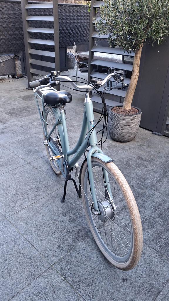 Elektrische damesfiets, Vélos & Vélomoteurs, Vélos électriques, Utilisé, Autres marques, 51 à 55 cm, 50 km par batterie ou plus