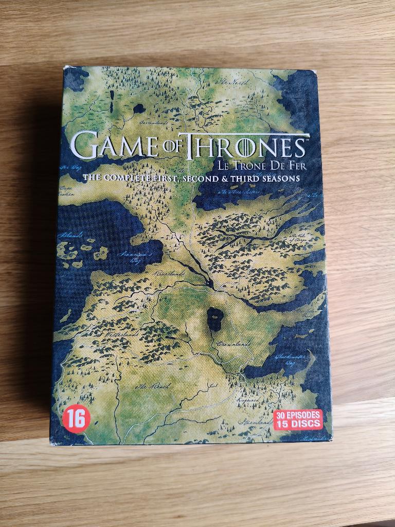 Game of Thrones seizoen 1 - 3 Boxset, Cd's en Dvd's, Vanaf 16 jaar, Boxset, Science Fiction en Fantasy, Ophalen of Verzenden